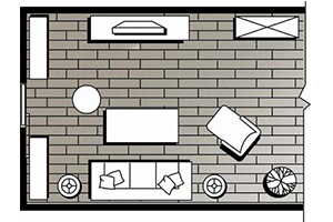 小客廳裝修設計因地制宜